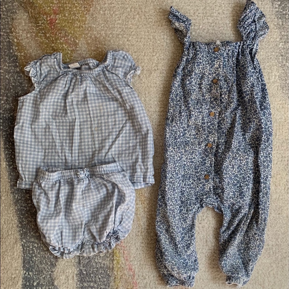 Set of 2 H&M Outfits - 12m VGUC
